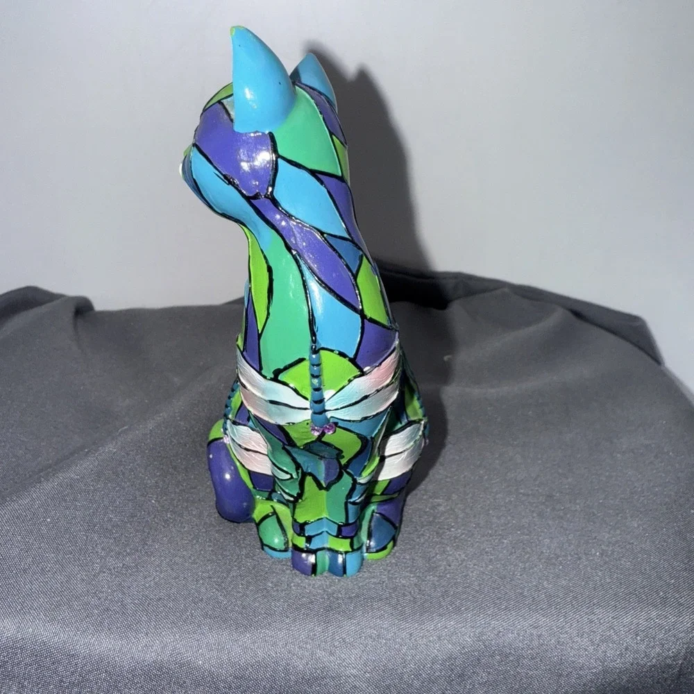 The Hamilton Cat Collection Dragonfly From The Purr-fect Reflections of Tiffany
